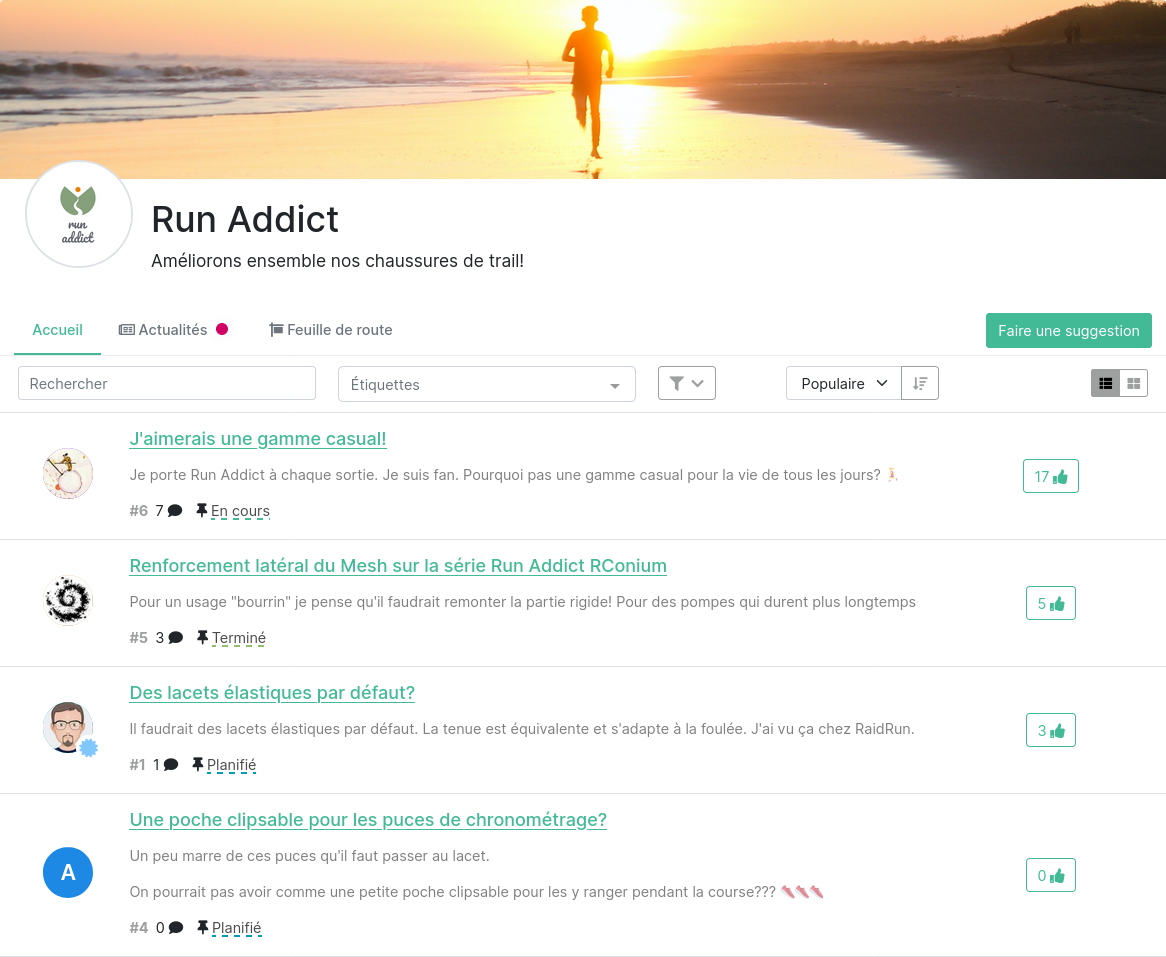 Board sample featured by Quaeso